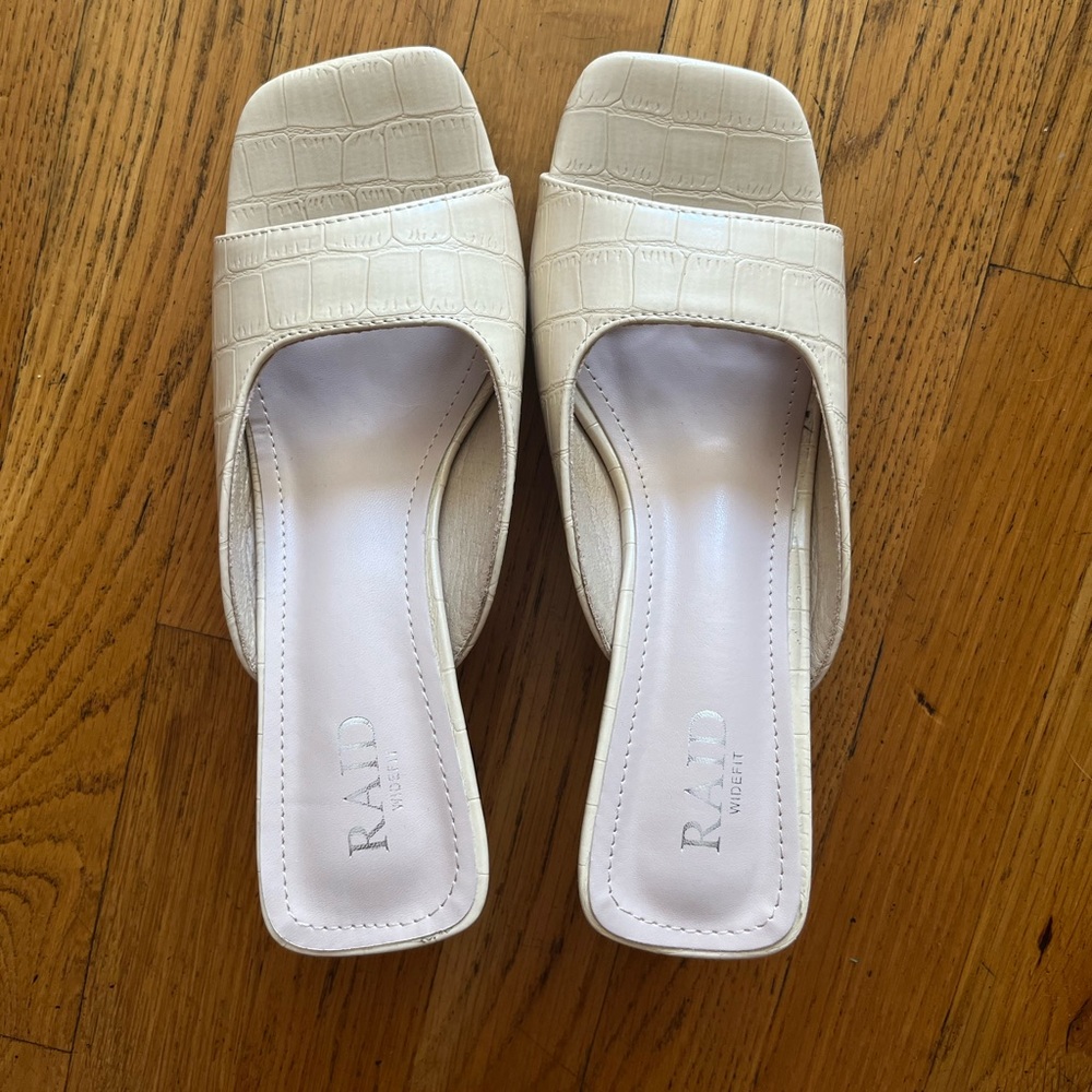 Square Toe Heels